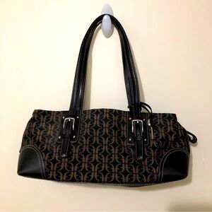 Y2K Fossil signature East West purse bag.